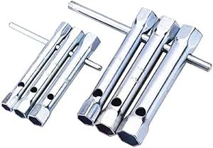 Draper 28967 Metric Tubular Box Spanner Set, 6 Pieces , Blue