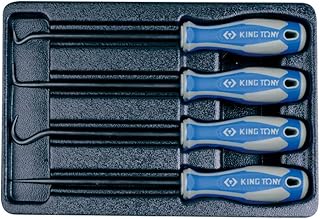 KING TONY 9-30904AY Ways Hose and Pick Set For Trolley, 4 Pieces