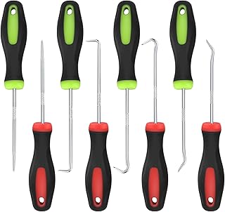 Sponsored Ad – 8 Pcs Precision Pick and Hook Set, Car Auto Hook and Picks Set, Precision Scraper Oil Seal Gasket Hose Pull...