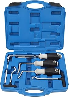 Leapiture 6PCS Hose Removal Hook Set O Ring Seal Gasket Pick Hook Puller Hose Hook Removal Tool Kit for Punching Marking L...
