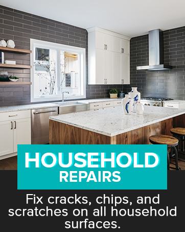We make it easy for people to repair cracks and chips around their home