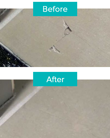 We make it easy for people to repair cracks and chips around their home