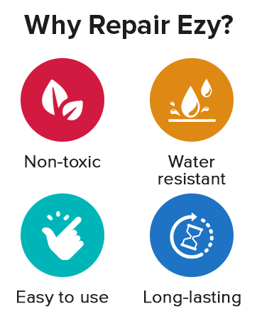 We make it easy for people to repair cracks and chips around their home