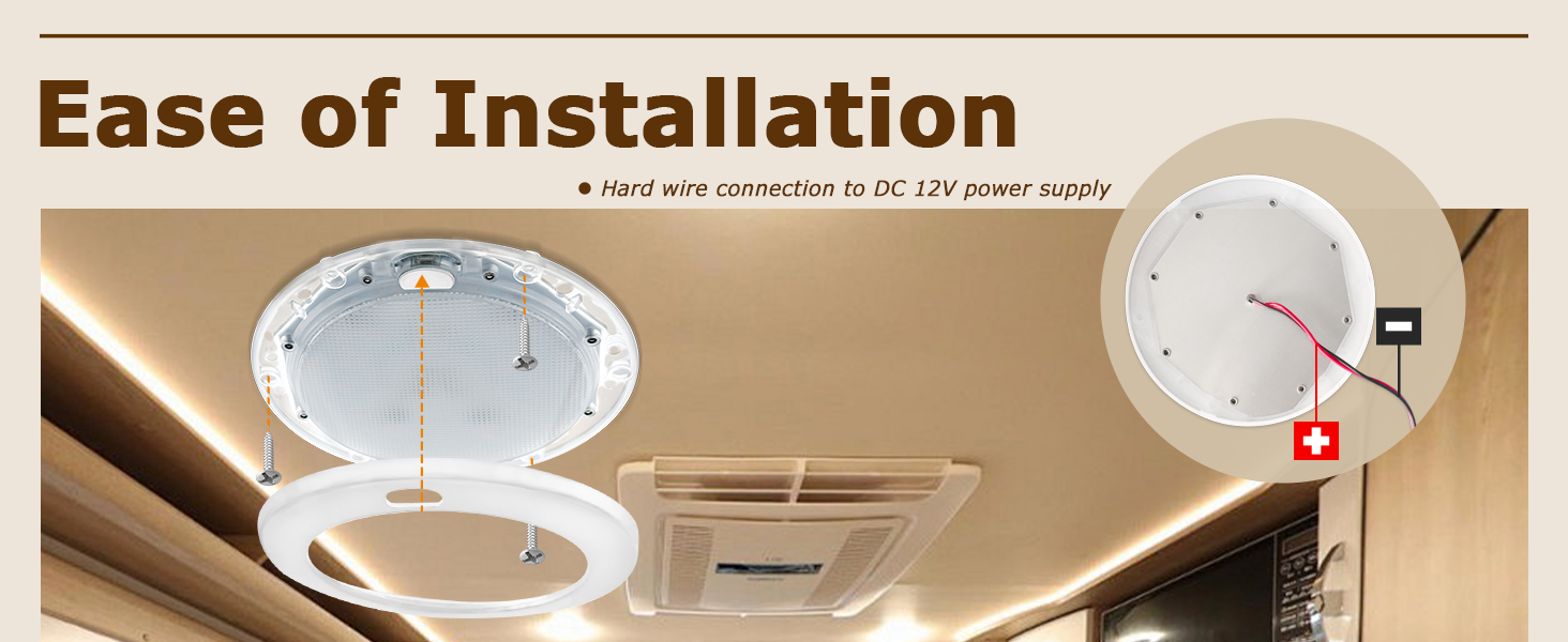 12v campervan lighting
