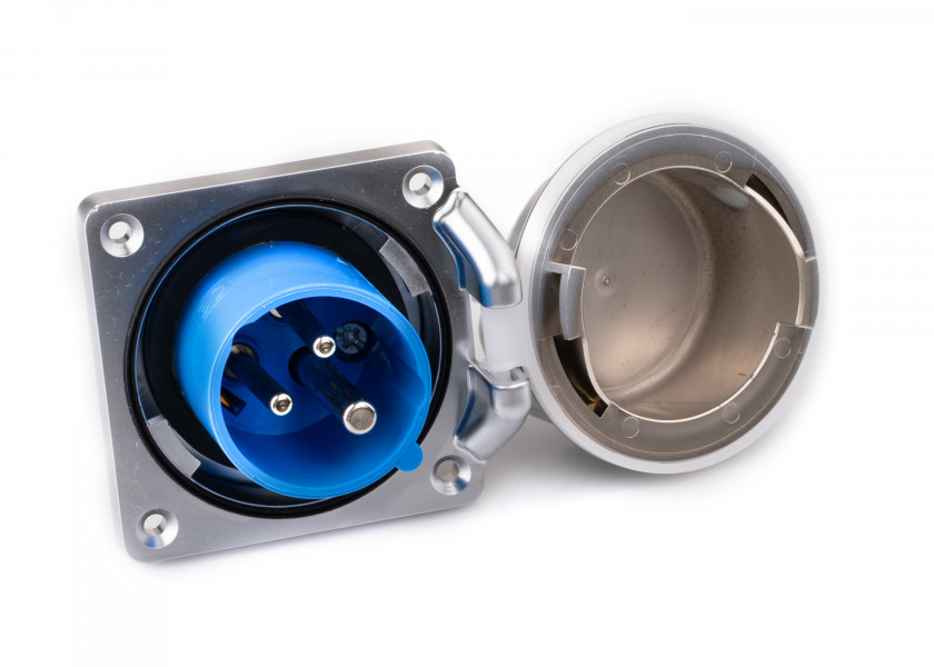 CEE Shore Power Inlet 3-pin Image 1 of 5