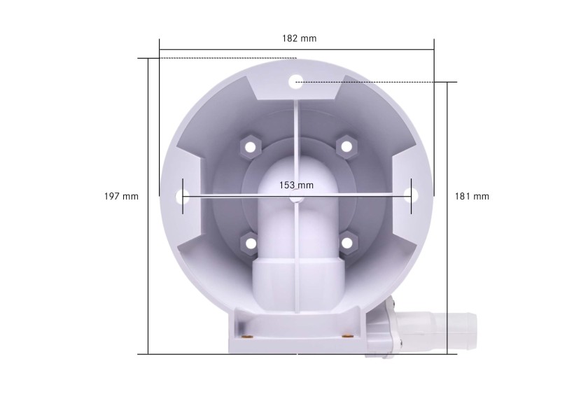 JABSCO QUIET FLUSH Compact Marine Toilet Magnetic Valve Image 11 of 11