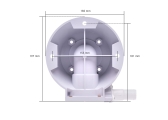 JABSCO QUIET FLUSH Compact Marine Toilet Magnetic Valve Image 11 of 11