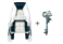 YACHTING 225 + HONDA 2.3 Dinghy Set / dark bluePreview image