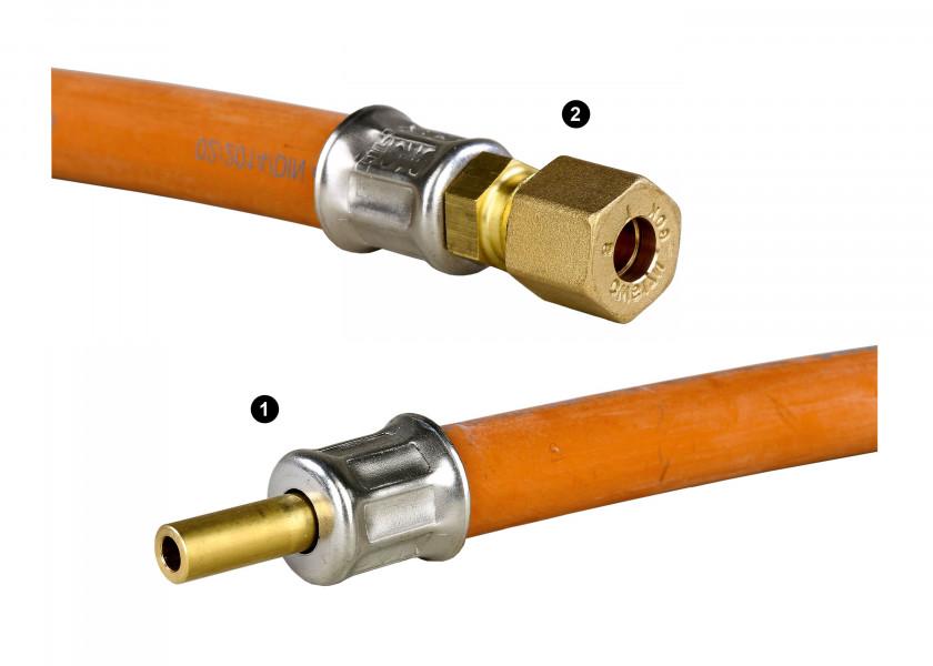 GOK Gas Hose Cutting Ring x 8 mm Pipe Socket Image 2 of 2
