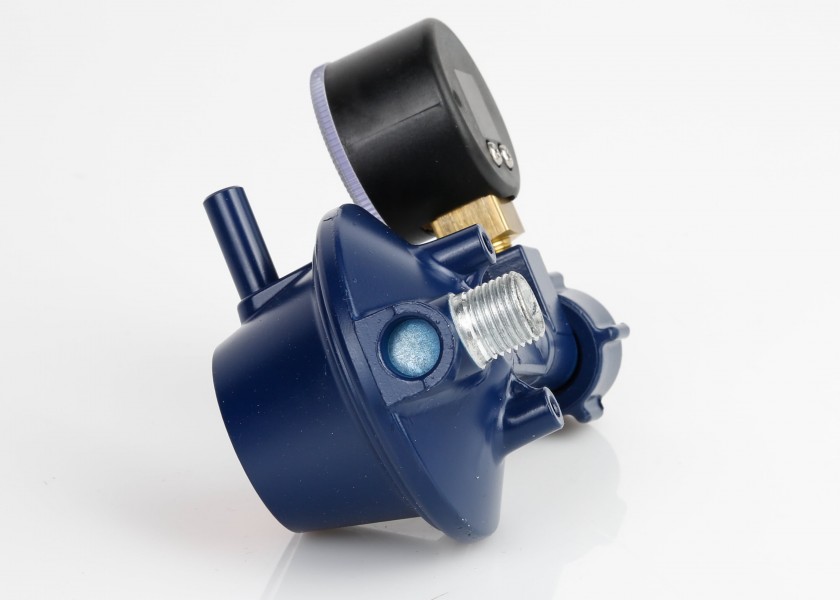 GOK Gas Pressure Regulator 50 mbar Marine angled Image 4 of 4