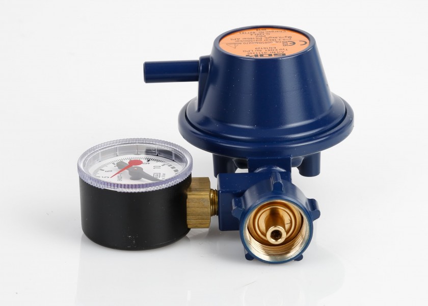 GOK Gas Pressure Regulator 50 mbar Marine angled Image 2 of 4