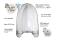PRO TENDER 240 Inflatable Boat / rigid floor/ 3-person / 2.43 mPreview image