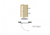 BAVARIA Lock with Door Handle right installation Image 4 of 4