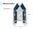 PEARL 230 Inflatable Boat / air floor / 2 people / 2.25 mPreview image