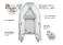 PEARL 260 Inflatable Boat / air floor / 3 people / 2.63 mPreview image