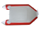 NEMO 230 + MERCURY F3.5MH Inflatable Boat Set / redPreview image