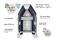 NEMO 230 + MERCURY F3.5MH Inflatable Boat Set / dark bluePreview image