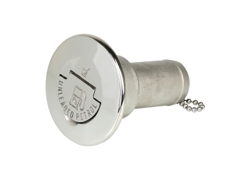 Image of Stainless Steel Deck Filler with Handle / unleaded petrol