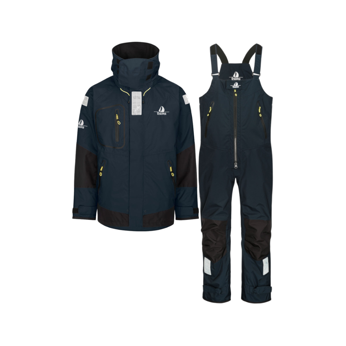 12skipper Magellan Offshore Set Unisex - Jacke navy XL, Hose navy XL
