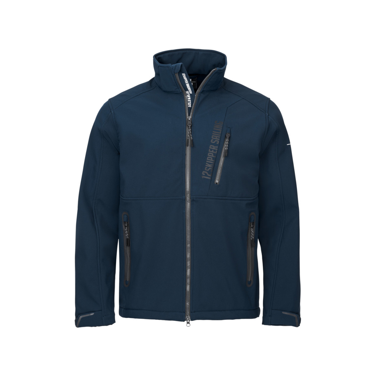 DEAL: 12skipper Amundsen Softshell-Jacke Unisex marineblau, Größe XXL