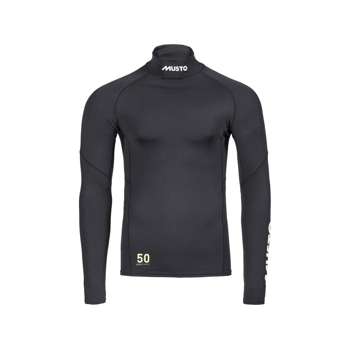 Musto Championship Rash Guard Longsleeve Herren schwarz