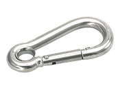Talamex Carabina / Carbine Hook Stainless Steel with Eye
