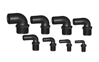 Trudesign Hose Tail BSP Male 90° Bend