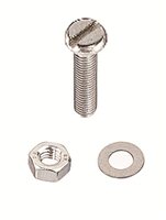 A4 Stainless Steel Machine Screw Bolts - Pan Head / Slotted by Holt