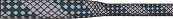 LIROS Taper Pro , silber-stahlblau , 9 auf 6 mm , 30 mtr.
