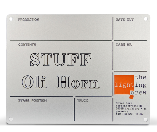Labelling sign