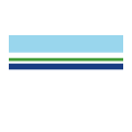 Talurit® The image shows the DNV GL logo, which features two horizontal stripes in light blue and green above a dark blue stripe. Below the stripes, the letters "DNV·GL" are displayed in bold, white capital letters against a dark background, reminiscent of wire rope equipment labels. © Copyright Talurit AB. All rights reserved.