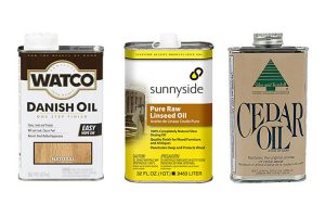 Types of Finishing Oil for Wood