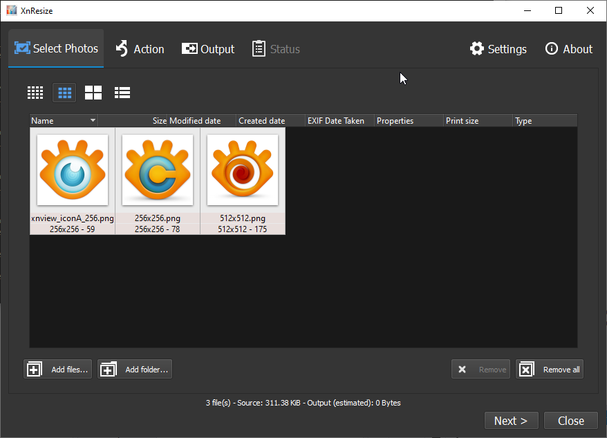 XnResize Screenshot 2